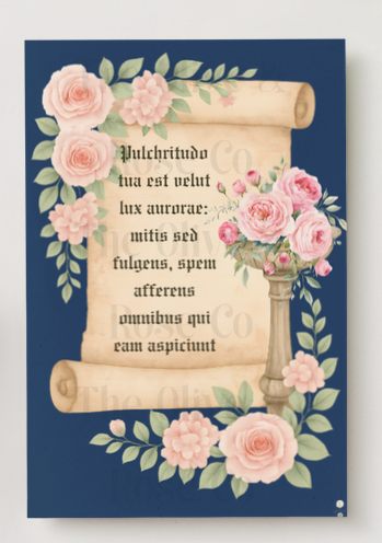 Affirmations: Medieval: Thy Beauty