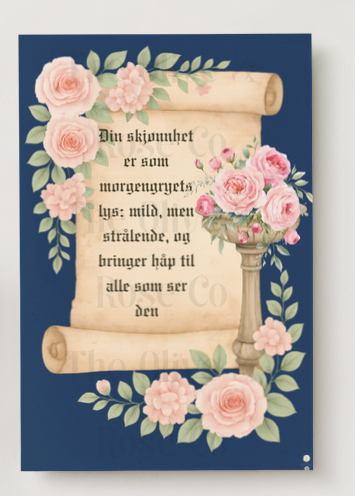 Affirmations: Medieval: Thy Beauty