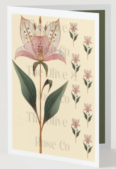 Art Nouveau Floral Pattern