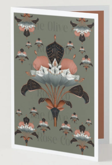 Art Nouveau Floral Pattern