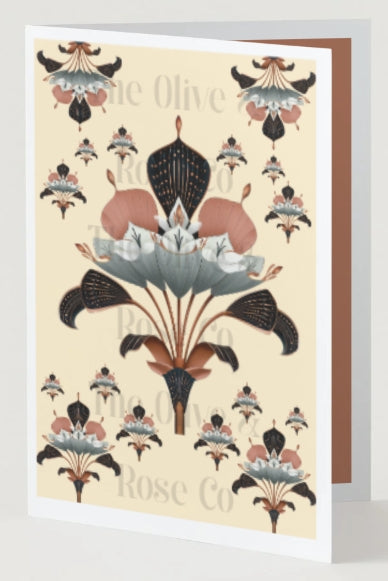 Art Nouveau Floral Pattern