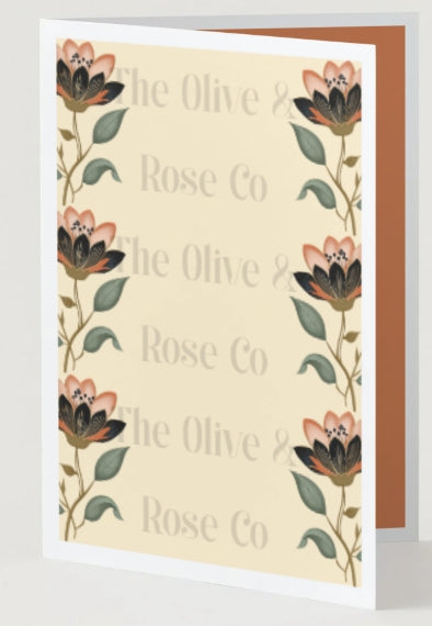 Art Nouveau Floral Pattern
