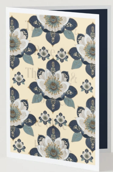 Art Nouveau Floral Pattern