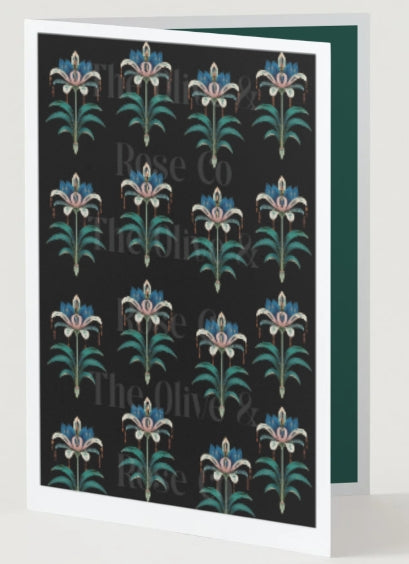 Art Nouveau Floral Pattern