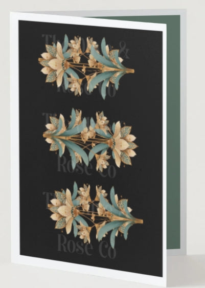 Art Nouveau Floral Pattern