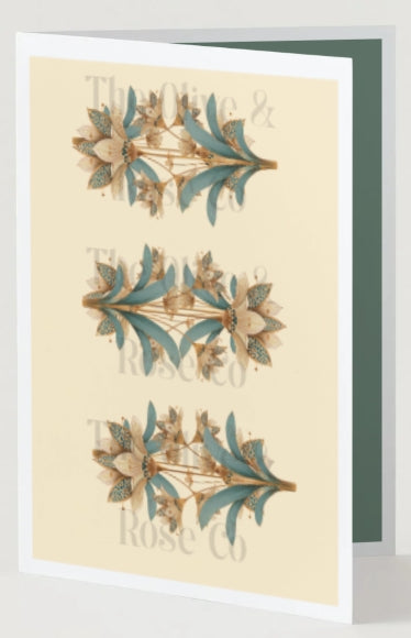 Art Nouveau Floral Pattern
