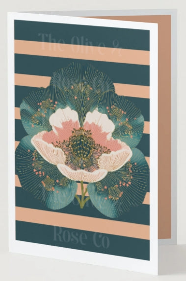 Art Nouveau Floral Pattern
