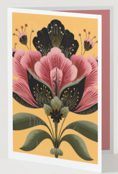 Art Nouveau Floral Pattern
