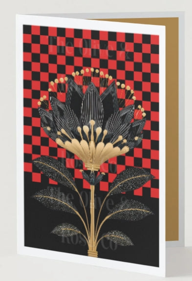 Art Nouveau Floral Pattern