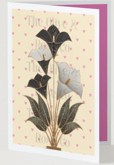 Art Nouveau Floral Pattern
