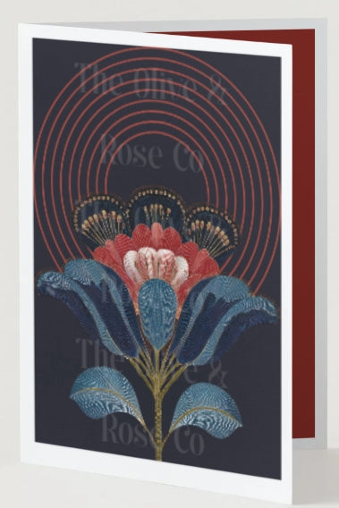 Art Nouveau Floral Pattern