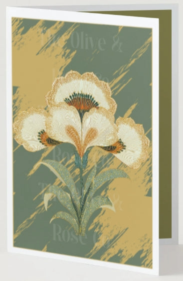 Art Nouveau Floral Pattern