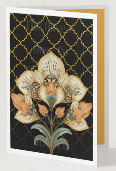 Art Nouveau Floral Pattern