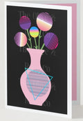 1980 Floral Vase