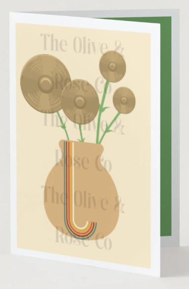 1970 Floral Vase