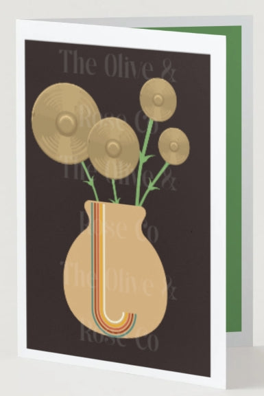 1970 Floral Vase