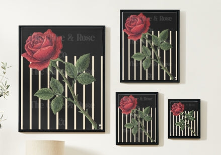 Artwork: Embroidered Rose