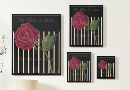 Artwork: Embroidered Rose