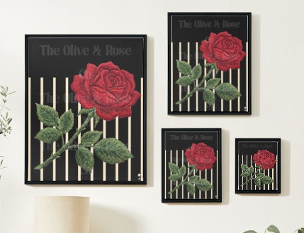 Artwork: Embroidered Rose