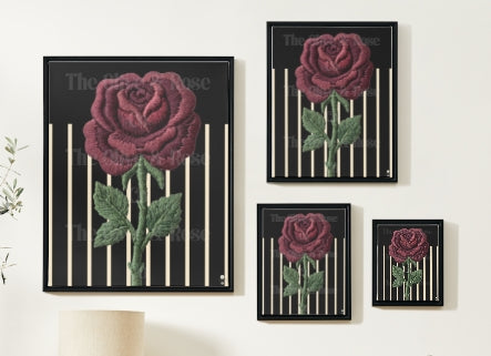 Artwork: Embroidered Rose