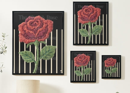 Artwork: Embroidered Rose