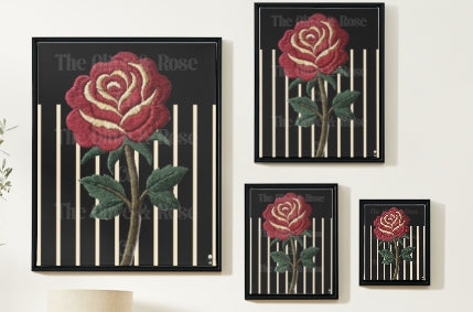 Artwork: Embroidered Rose