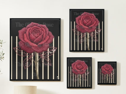Artwork: Embroidered Rose