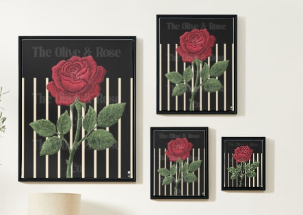 Artwork: Embroidered Rose