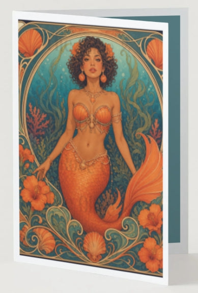 Art Nouveau Mermaid