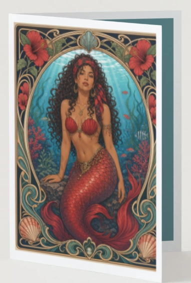 Art Nouveau Mermaid