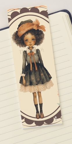 Bookmark: Flower Girl