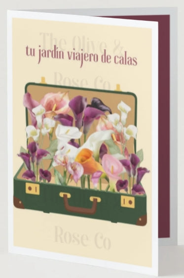Mental Health: Your Traveling Calla Lily Garden