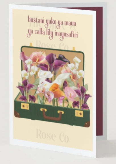 Mental Health: Your Traveling Calla Lily Garden