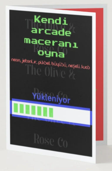 Fill in the Blank: Story: Arcade