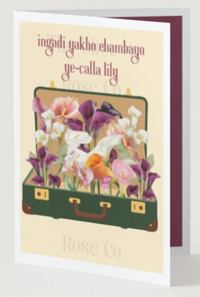 Mental Health: Your Traveling Calla Lily Garden