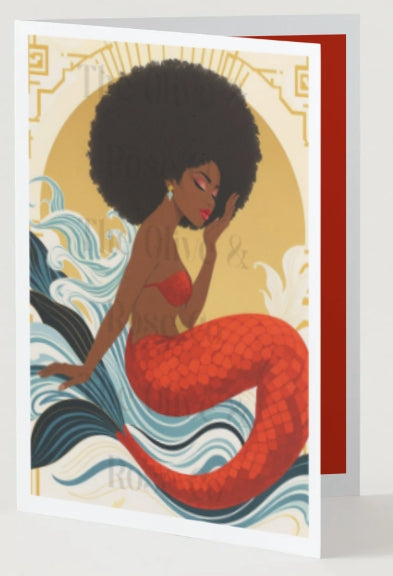 Art Deco Mermaid