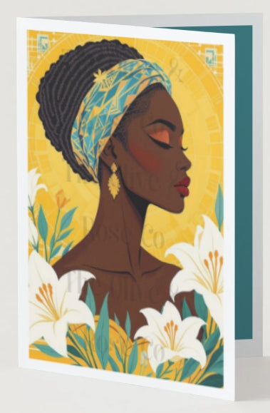 Art Deco Lady