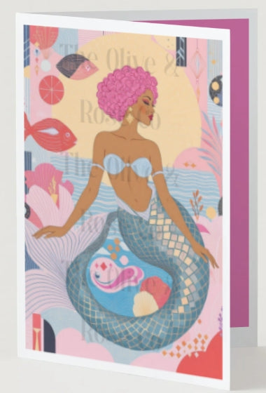 Art Deco Mermaid