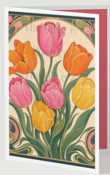 Art Nouveau Floral