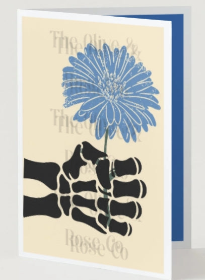 Skeleton Hand: A Flower for You