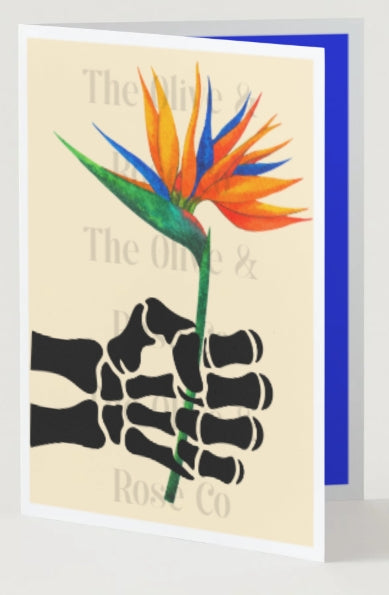 Skeleton Hand: A Flower for You
