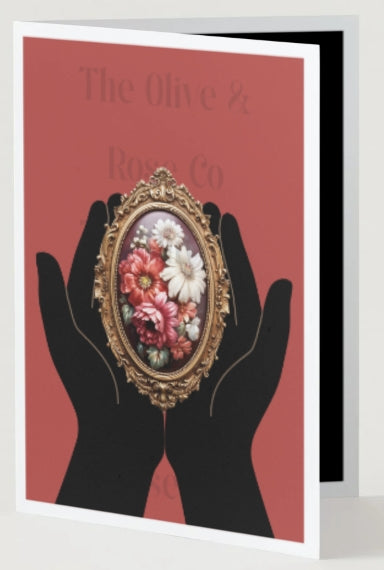Victorian Brooch Hands Holding