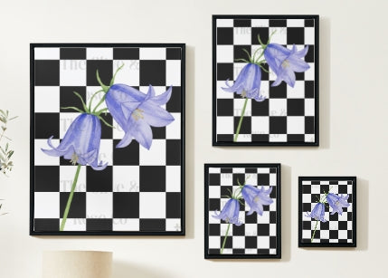 Artwork: Floral Check