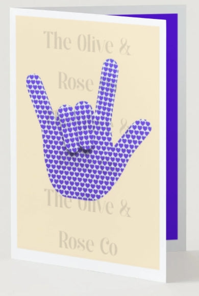 ASL: I Love You Hearts