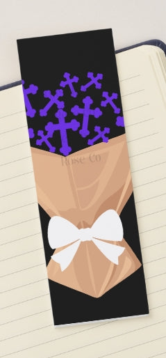 Bookmark: Cross Bouquet