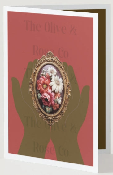 Victorian Brooch Hands Holding