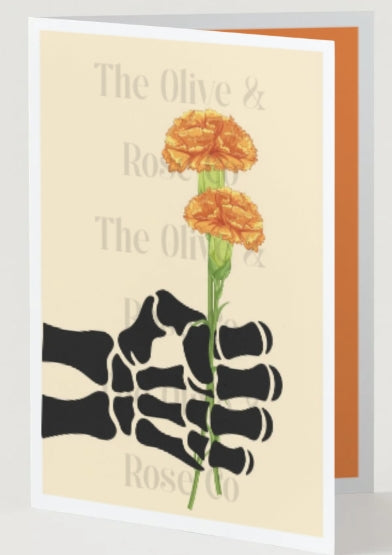 Skeleton Hand: A Flower for You