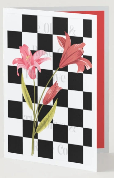 Floral Check