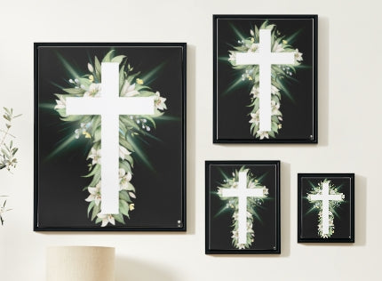 Artwork: Floral Cross