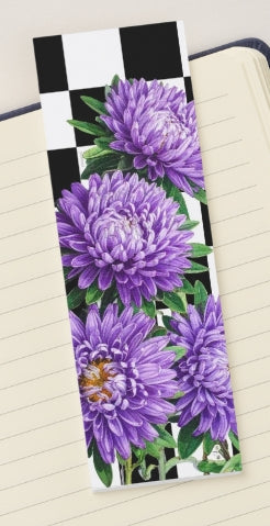 Bookmark: Floral Check
